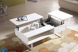 Bàn trà thông minh màu trắng A1388 - Ảnh 3
