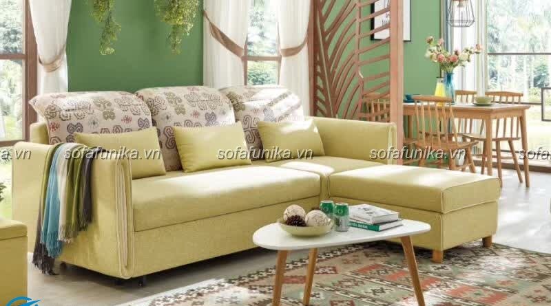 Sử dụng sofa bàn trà nhỏ cho phòng khách nhỏ tiếp kiệm diện tích
