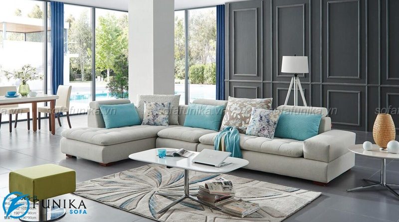 Sofa bọc nỉ trở thành mẫu sofa phổ biến và được yêu thích hiện nay