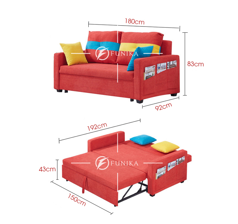 Kích thước ghế sofa giường nằm 871