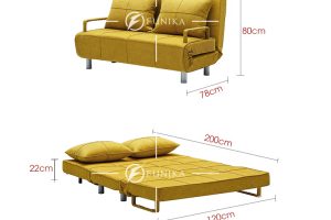 Kích thước sofa bed DA-108B