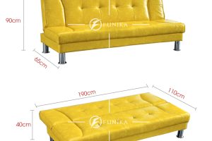 Kích thước sofa giường giá rẻ 907B
