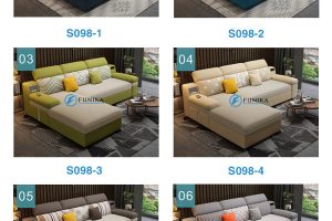 Màu sắc sofa giường góc S098