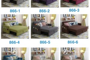 Màu sắc sofa giường thông minh 866