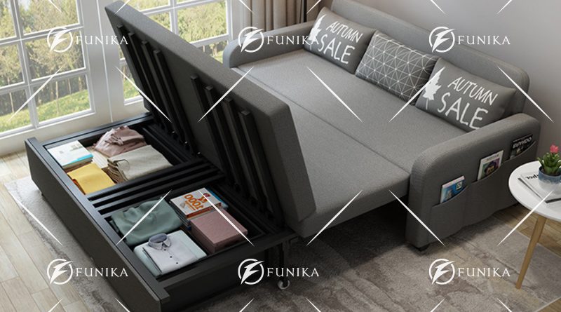 Sofa giường có hộc đồ F899